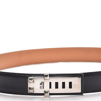 Hermes Box Collier De Chien CDC Belt 80 Black 8 of 9
