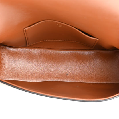 Celine Smooth Calfskin Tabou Clutch On Strap Tan 5 of 10