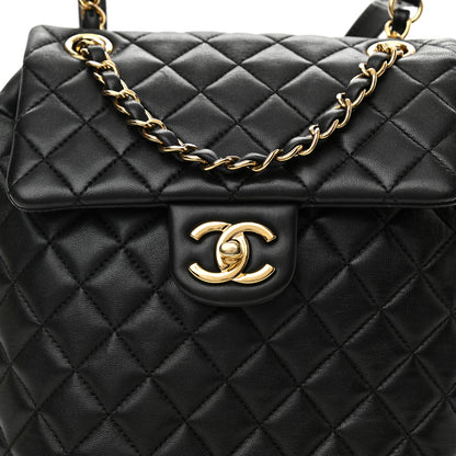 Chanel Lambskin Quilted Small Urban Spirit Backpack Black 8 of 13