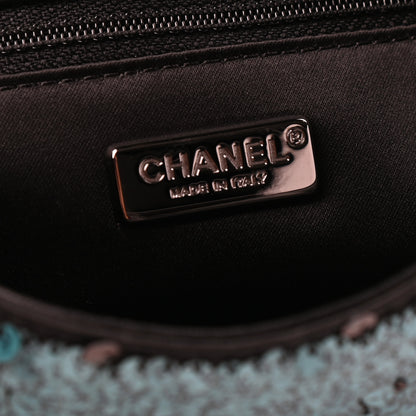 Chanel Sequin Lambskin Mini Flap Blue Black 6 of 9
