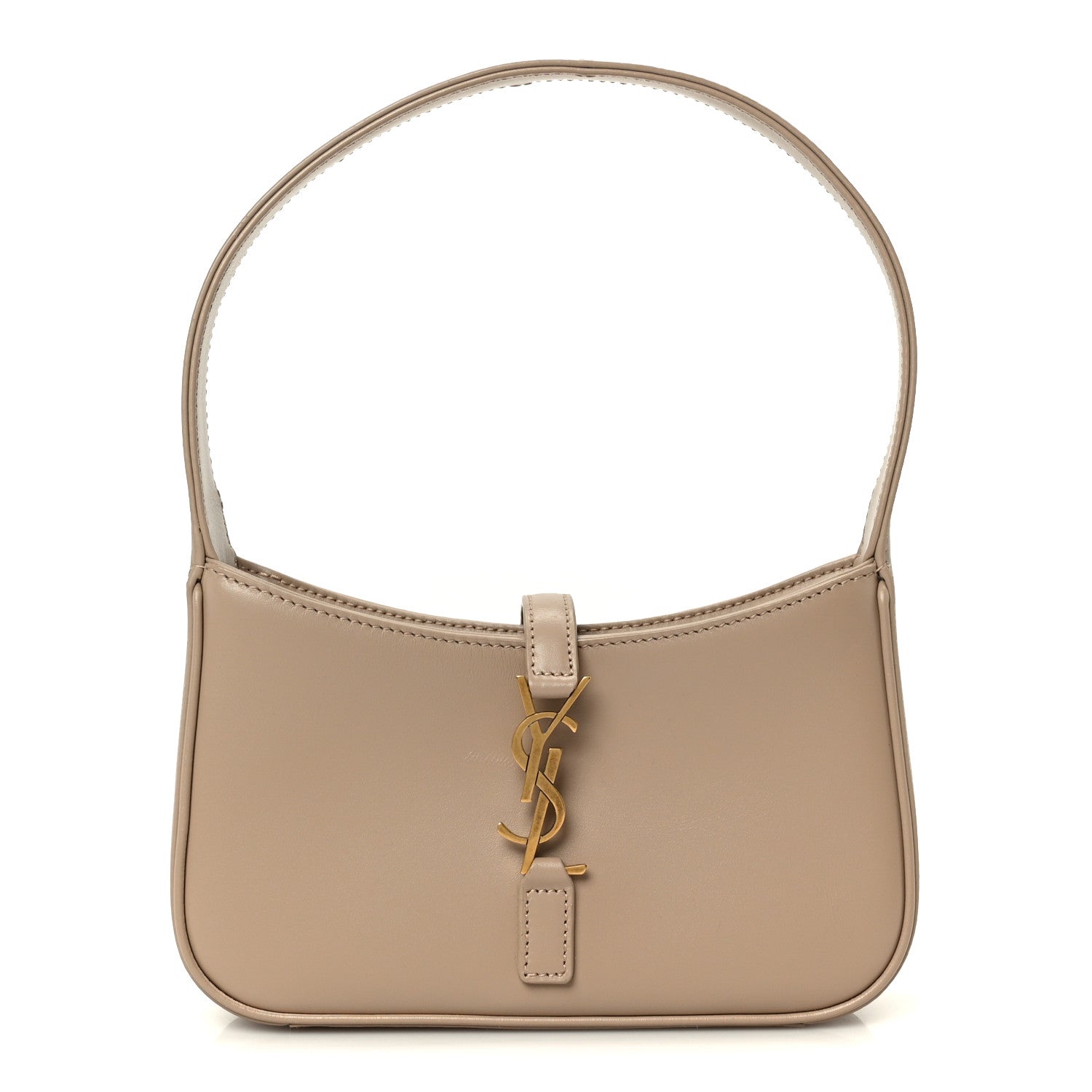 Saint Laurent Smooth Calfskin Le 5 A 7 Mini Hobo Rosy Sand 1 of 10