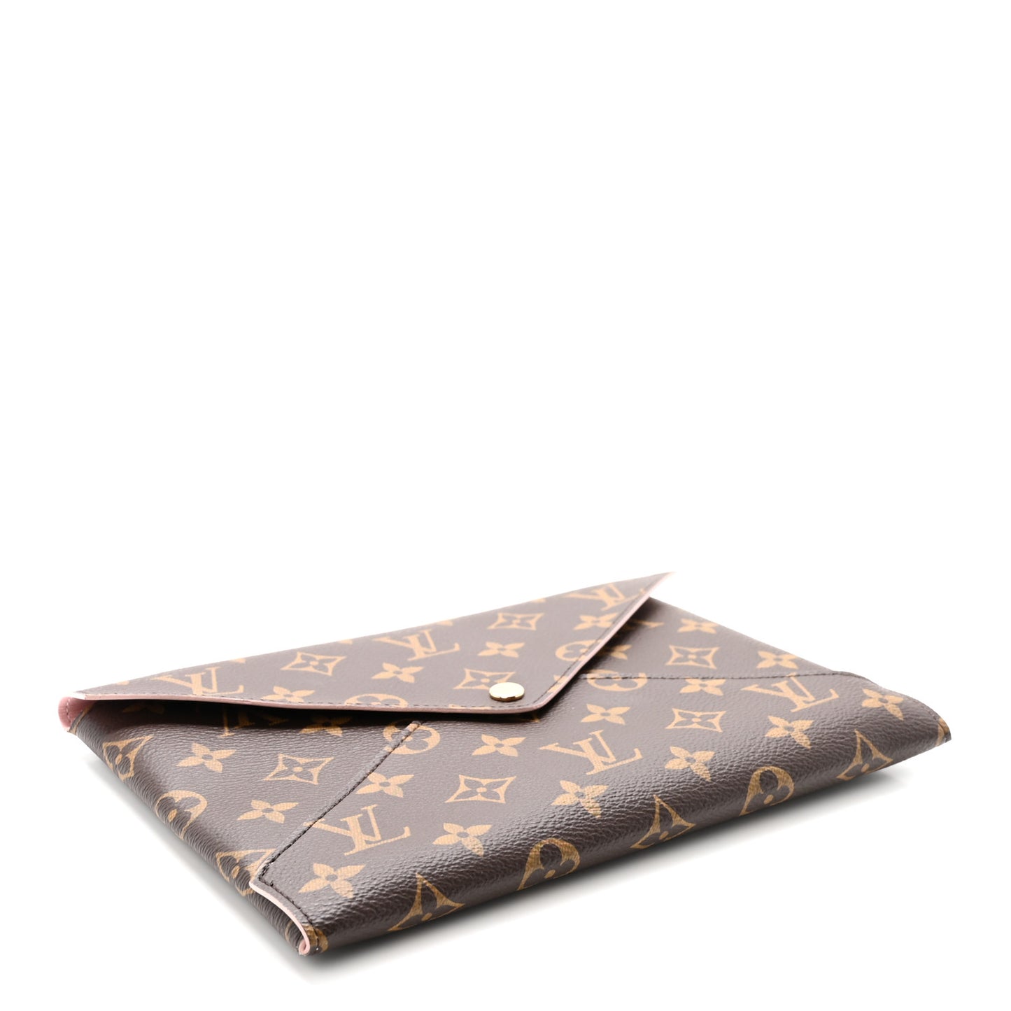 Monogram Large Kirigami Pochette Insert Rose Ballerine