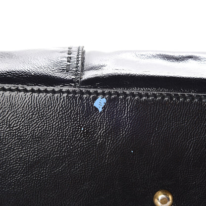 Saint Laurent Patent Calfskin Large Muse Black 15 of 17