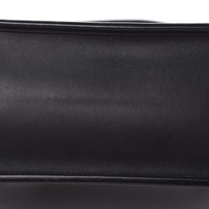 Fendi Vitello Century Velvet F is Fendi FF Kan I Shoulder Bag Black Tobacco 13 of 15