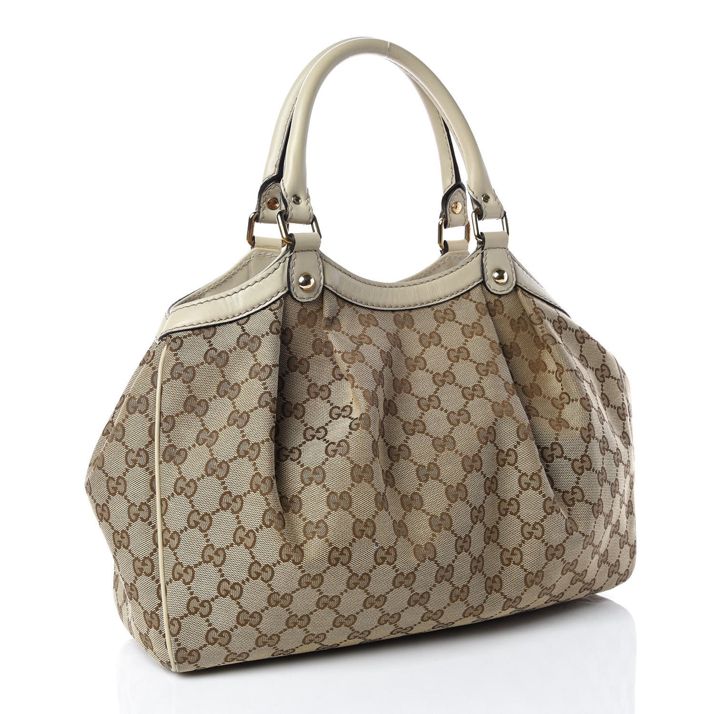 Monogram Medium Sukey Tote Off White