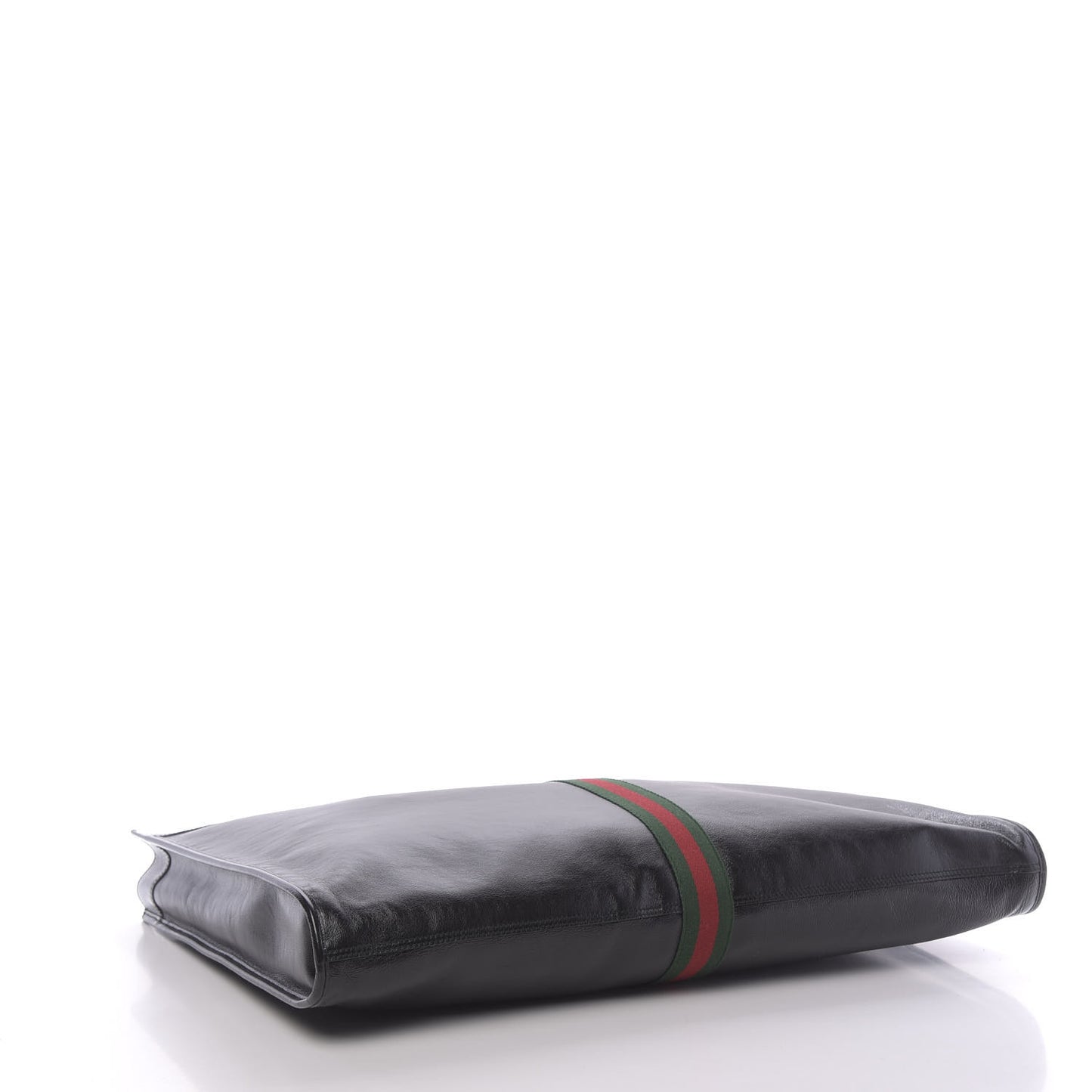 Calfskin Maxi Rajah Chain Tote Black