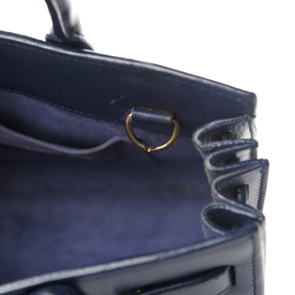 Saint Laurent Calfskin Nano Sac De Jour Dark Blue 22 of 24