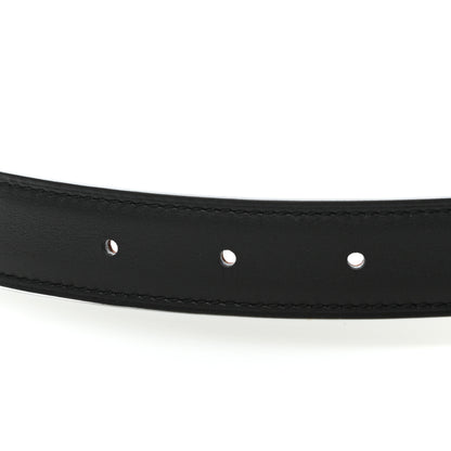 Hermes Swift Epsom 24mm Mini Belt 70 Black Gold 4 of 6