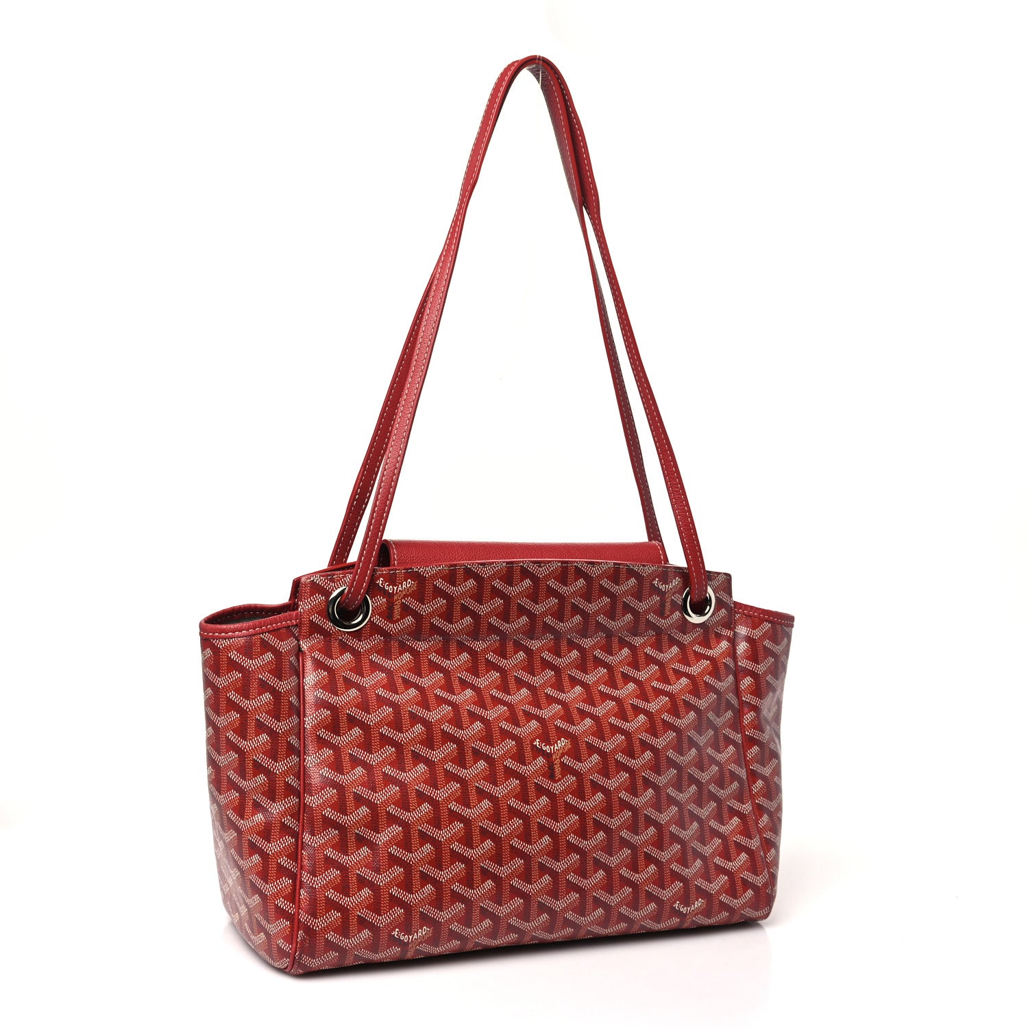 Goyard Goyardine Rouette PM Red 1656214 – FASHIONPHILE