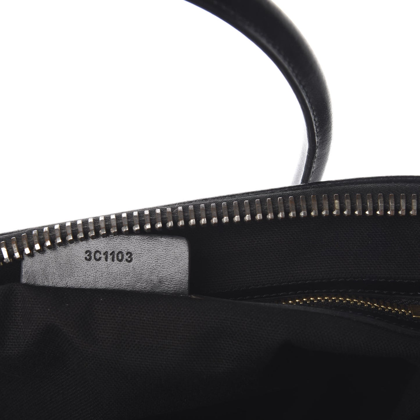 Shiny Lord Calfskin Medium Antigona Black
