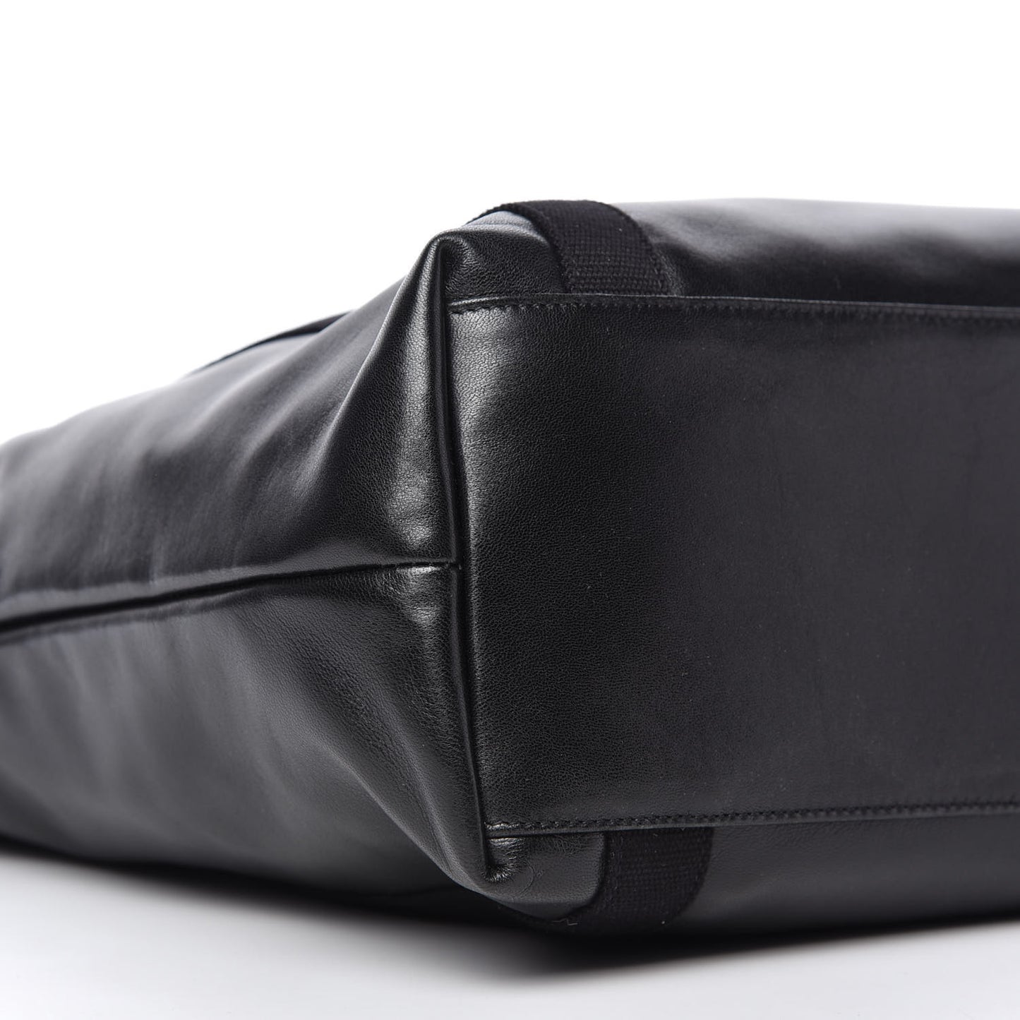 Calfskin Small Daily Cabas Shopping Tote Black