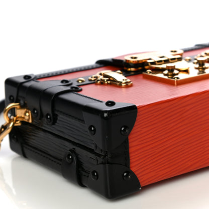 Louis Vuitton Epi Petite Malle Coquelicot 12 of 15