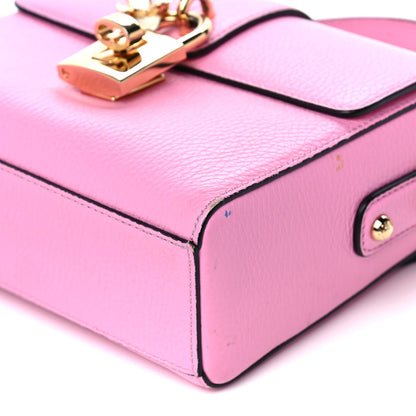 Dolce & Gabbana Calfskin Miss Bonita Top Handle Bag Rosa Chiaro 10 of 16