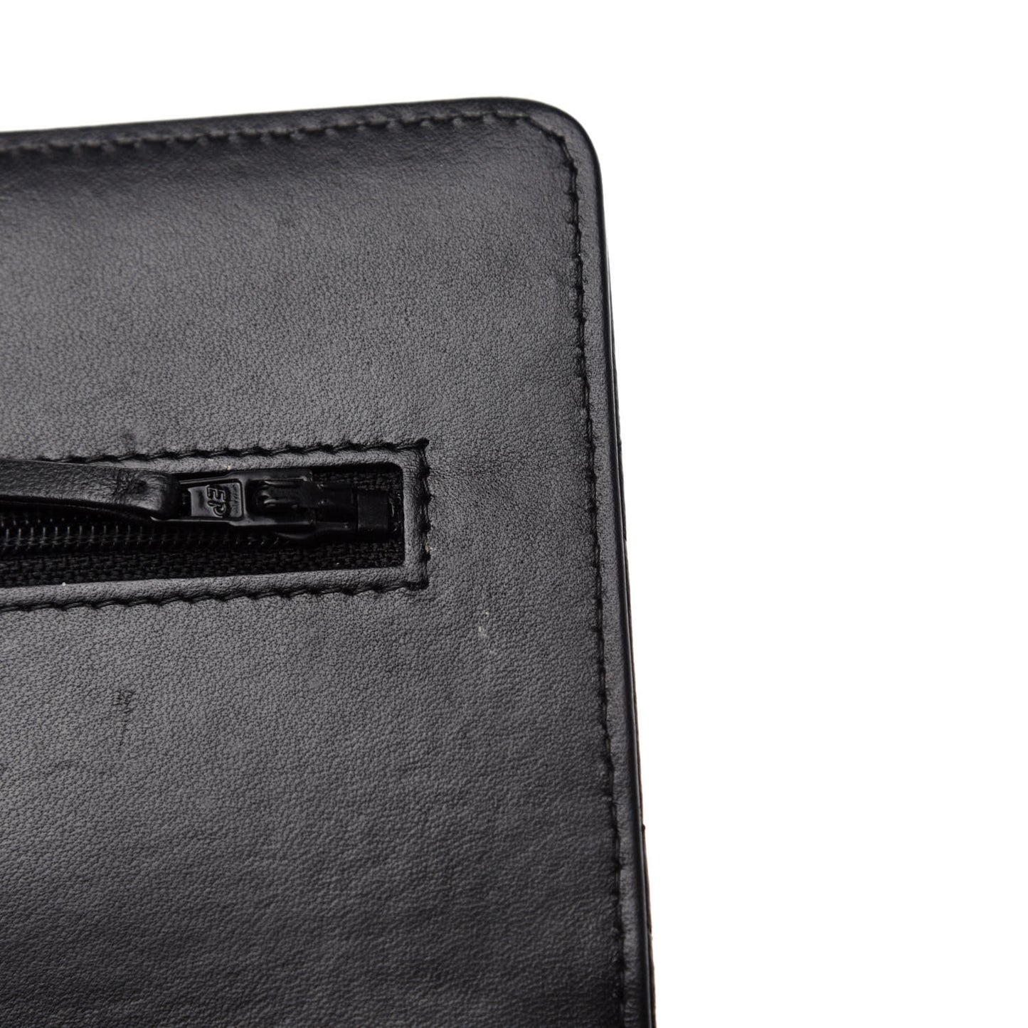 Lambskin Quilted Wallet On Chain WOC Black