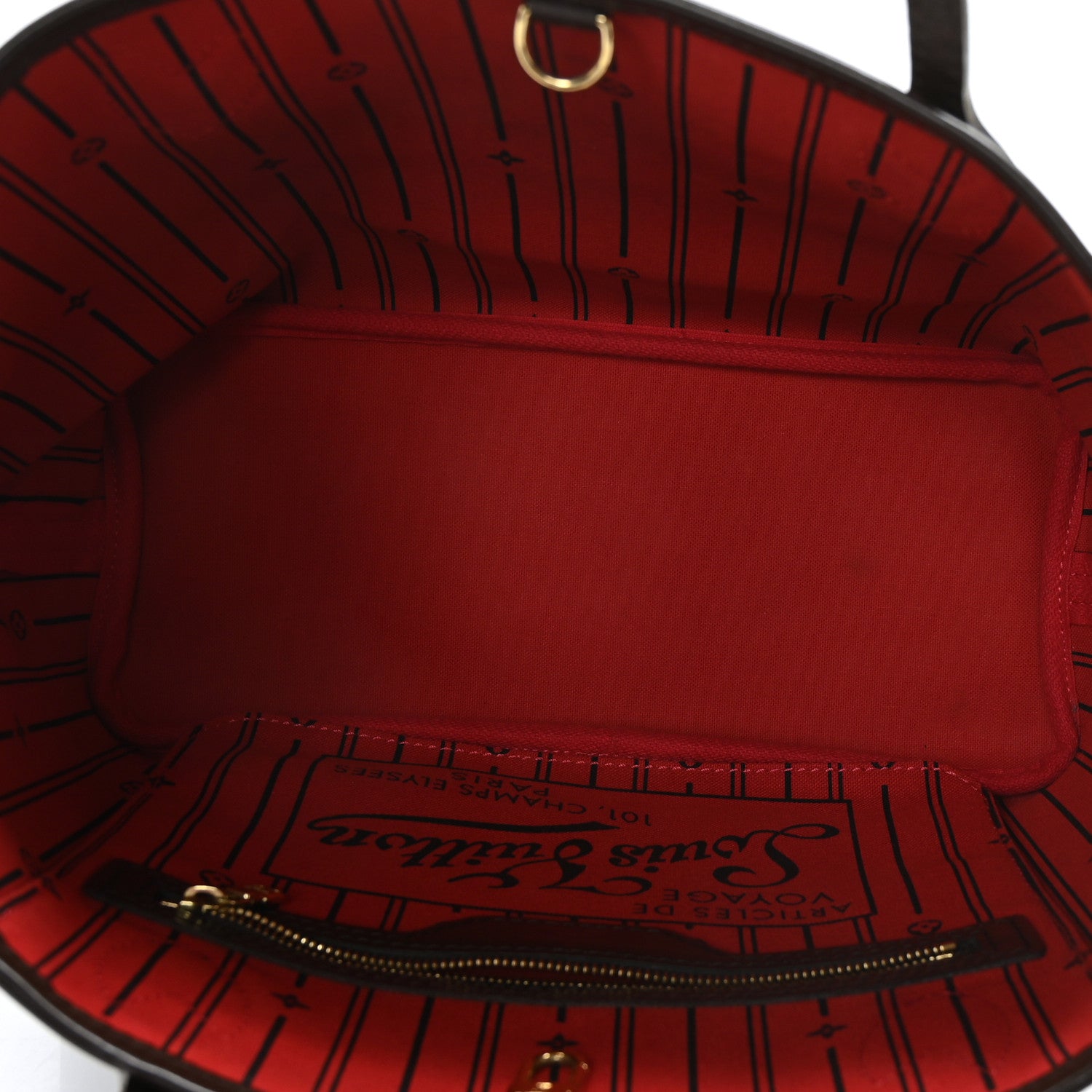Louis Vuitton Damier Ebene Neverfull PM 4 of 8