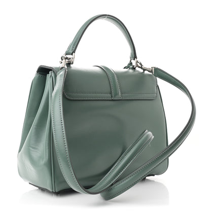 Celine Satinated Calfskin Small 16 Top Handle Bag Celadon 3 of 13