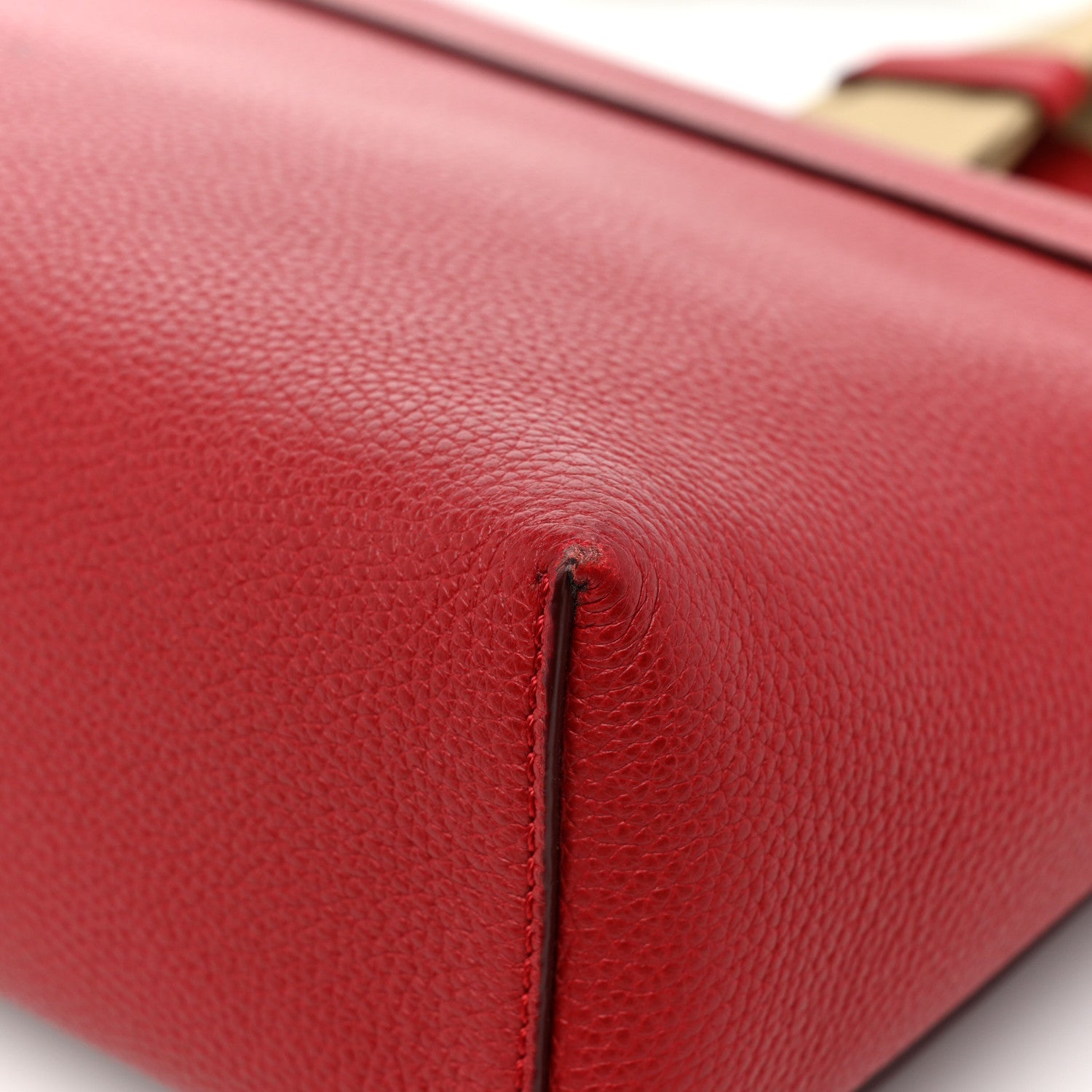 Burberry Calfskin Vintage Check Note Crossbody Bag Carmine Red 13 of 17