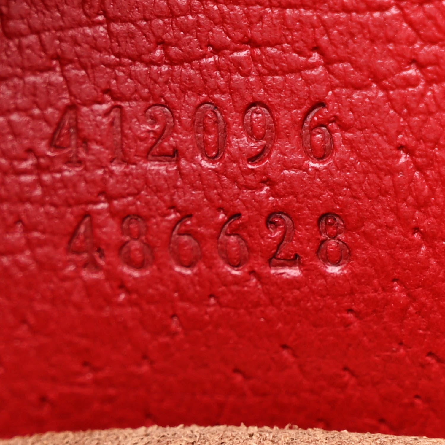 Gucci GG Supreme Monogram Tian Medium Shopping Tote Beige Multicolor Red 7 of 11