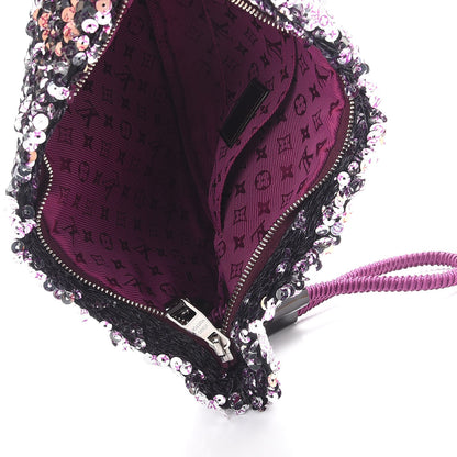 Louis Vuitton Sequin Pochette Rococo Violet 5 of 7
