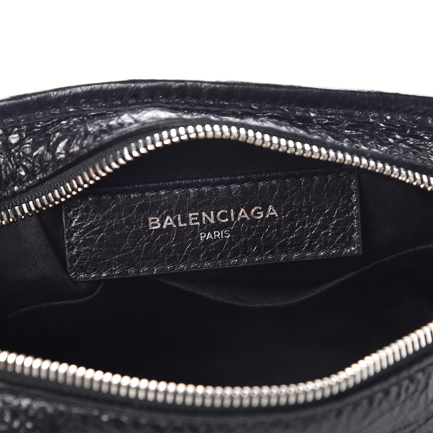 Balenciaga Lambskin Classic Hardware Neo Lift Hip Bag Black 6 of 7