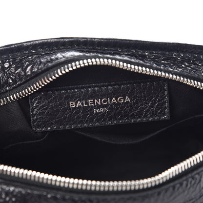 Balenciaga Lambskin Classic Hardware Neo Lift Hip Bag Black 6 of 7