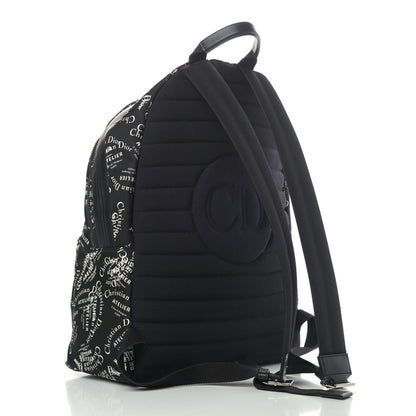 Christian Dior Nylon Logo Backpack Black 2 of 4