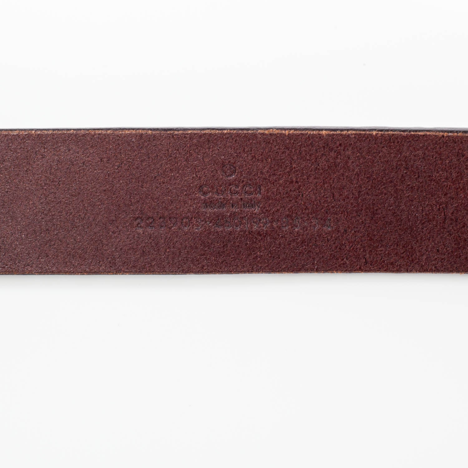 Gucci Guccissima Leather Belt 85 34 3 of 3