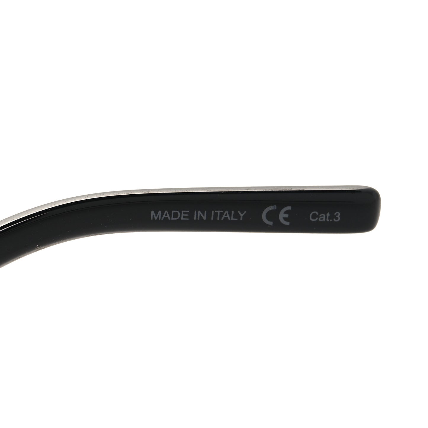 Acetate Mica Cat Eye Sunglasses SL 276 Black