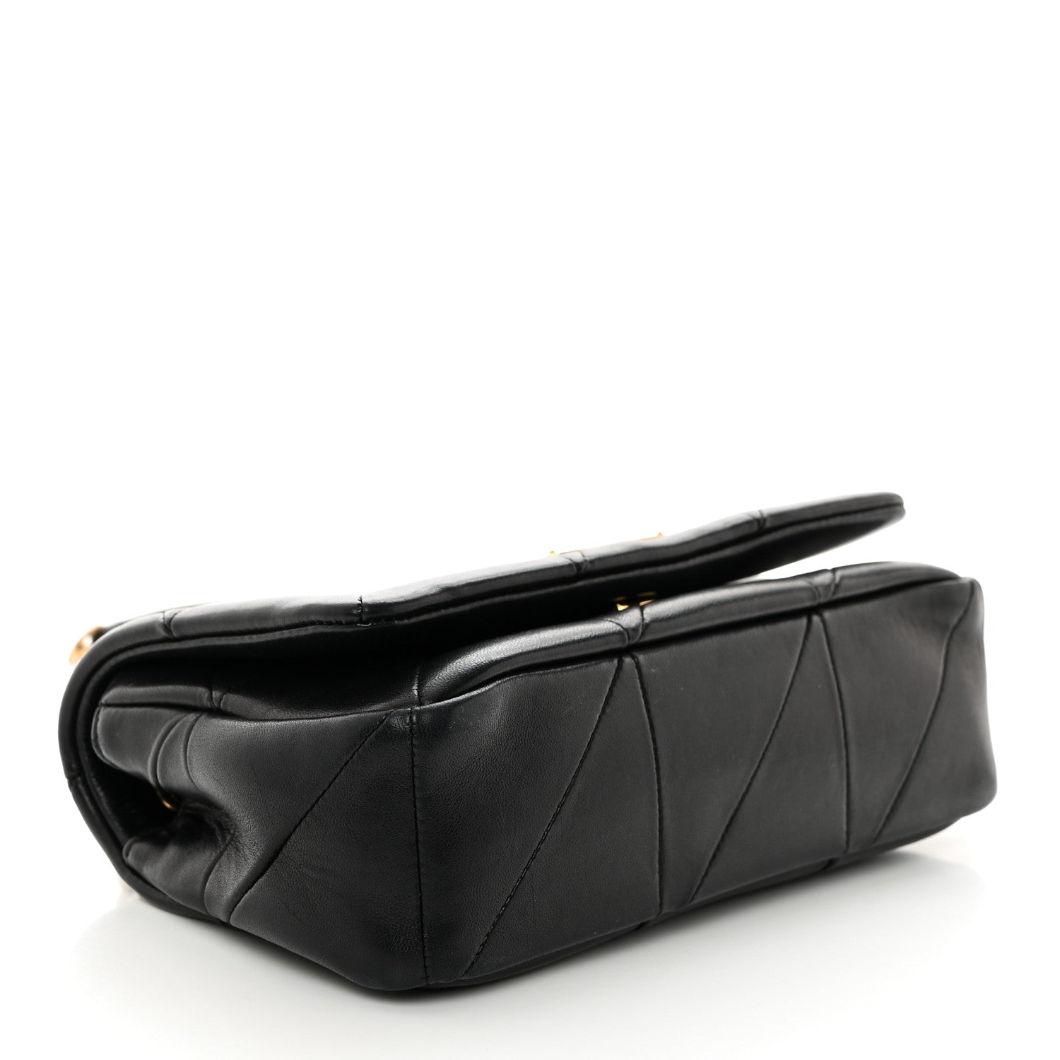 Saint Laurent Lambskin Patchwork Monogram Small Jamie Black 4 of 10