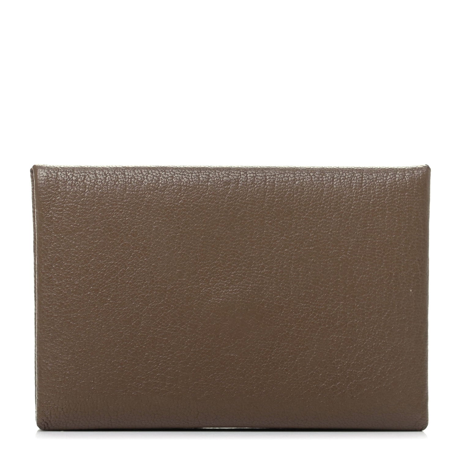 Hermes Chevre Mysore Calvi Card Case Etoupe 1 of 7