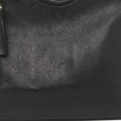 Gucci Pebbled Calfskin Medium Marrakech Hobo Black 8 of 10