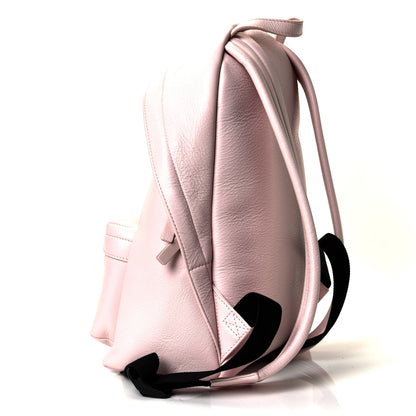 Balenciaga Smooth Calfskin Logo Small Everyday Backpack Light Rose Black 2 of 4