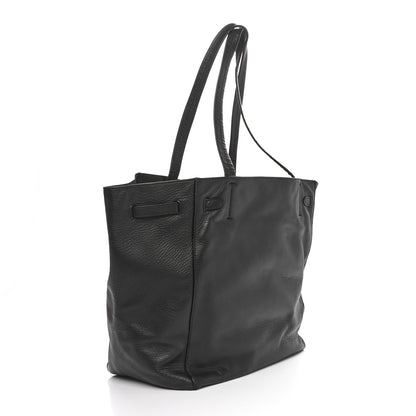 Celine Soft Grained Calfskin Small Belt Cabas Phantom Black 2 of 9