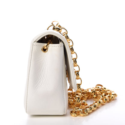 Chanel Lambskin Quilted Small Single Flap White 13 of 13