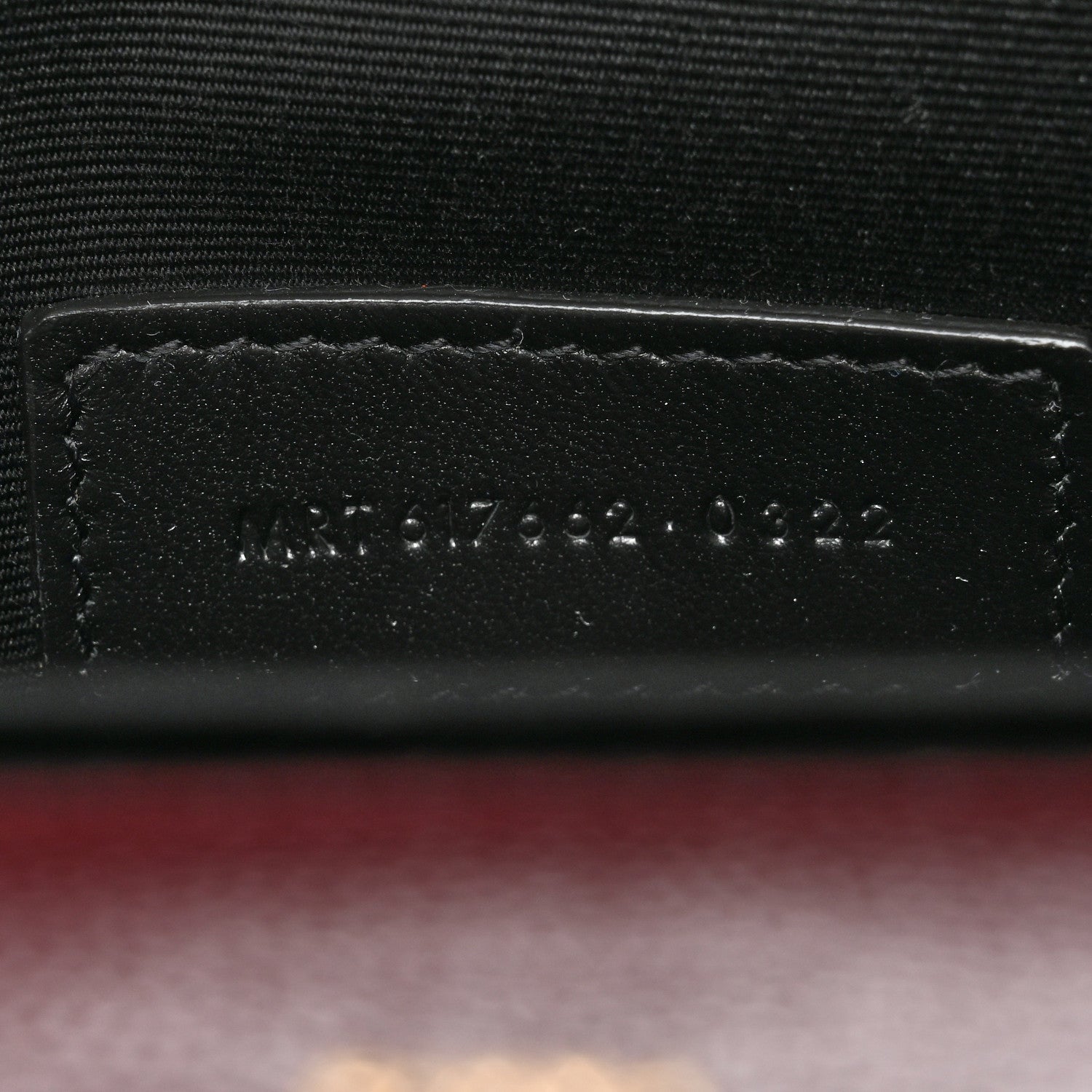 Saint Laurent Grain De Poudre Matelasse Chevron Monogram Envelope Clutch Rouge Legion 7 of 8