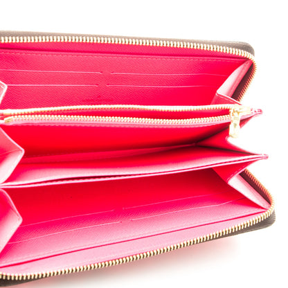 Louis Vuitton Monogram Graffiti Zippy Wallet Fuchsia 5 of 7