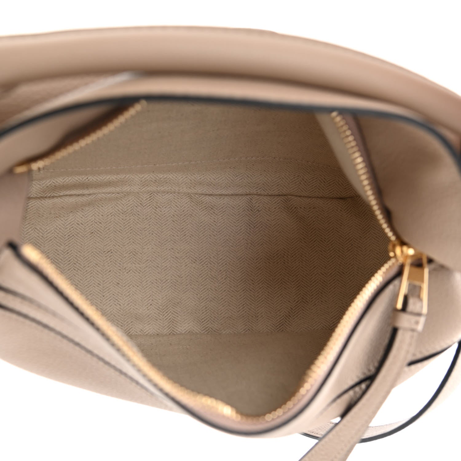 Loewe Grained Calfskin Small Puzzle Bag Sand 5 of 9