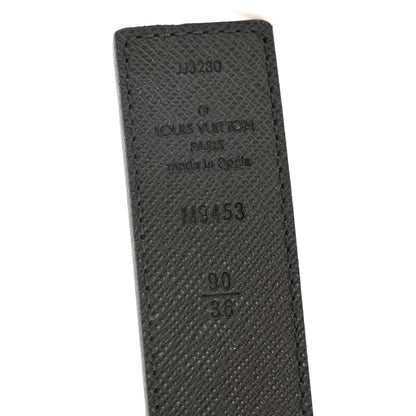 Louis Vuitton Calfskin Monogram 30mm LV Initiales Reversible Belt 90 36 Black 5 of 7