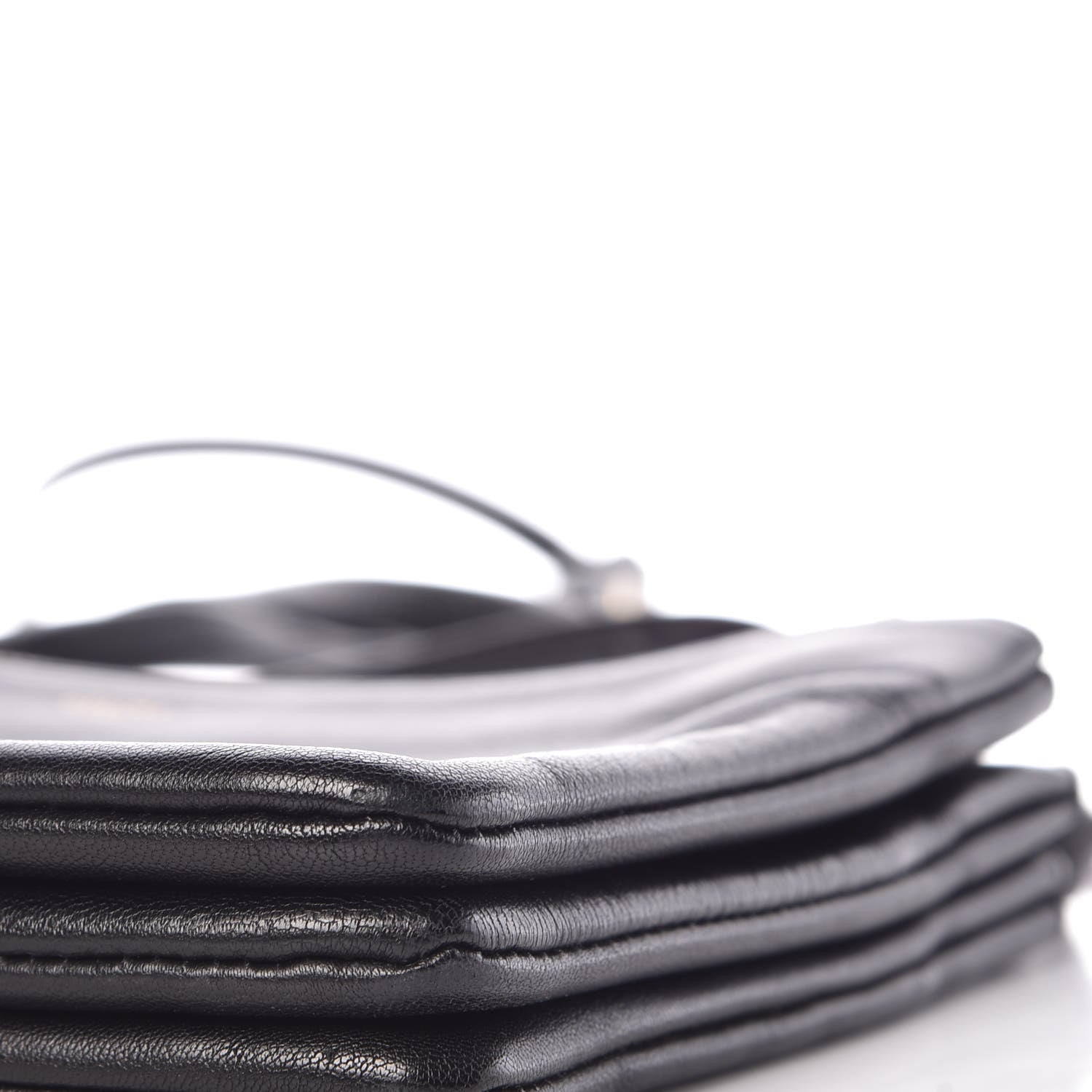 Celine Lambskin Small Trio Crossbody Bag Black 11 of 12