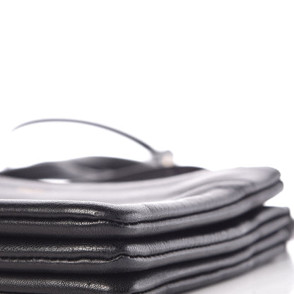 Celine Lambskin Small Trio Crossbody Bag Black 11 of 12