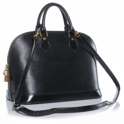Louis Vuitton Epi Alma Black 3 of 7