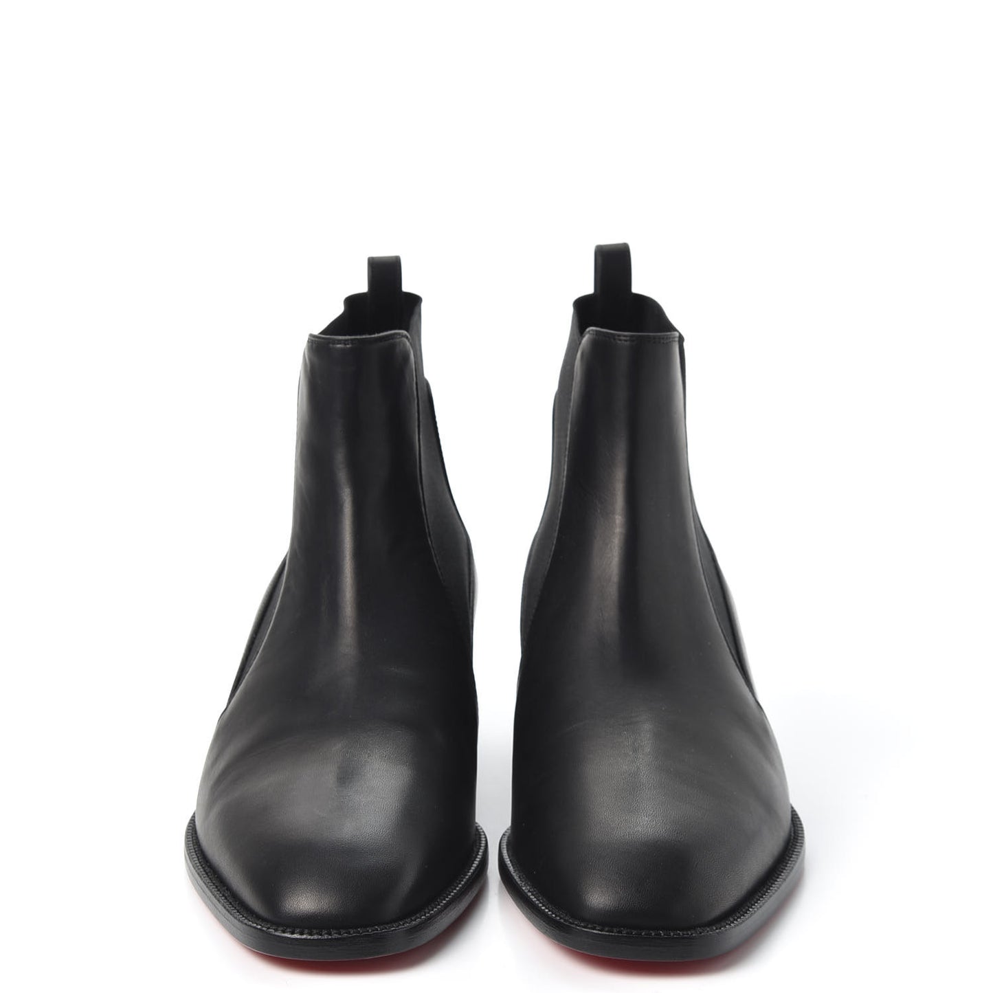 Calfskin Ingrassato Womens Marmada Flat Chelsea Boots 38 Black