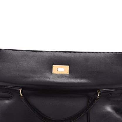 Hermes Box Kelly Retourne 40 Black 16 of 36