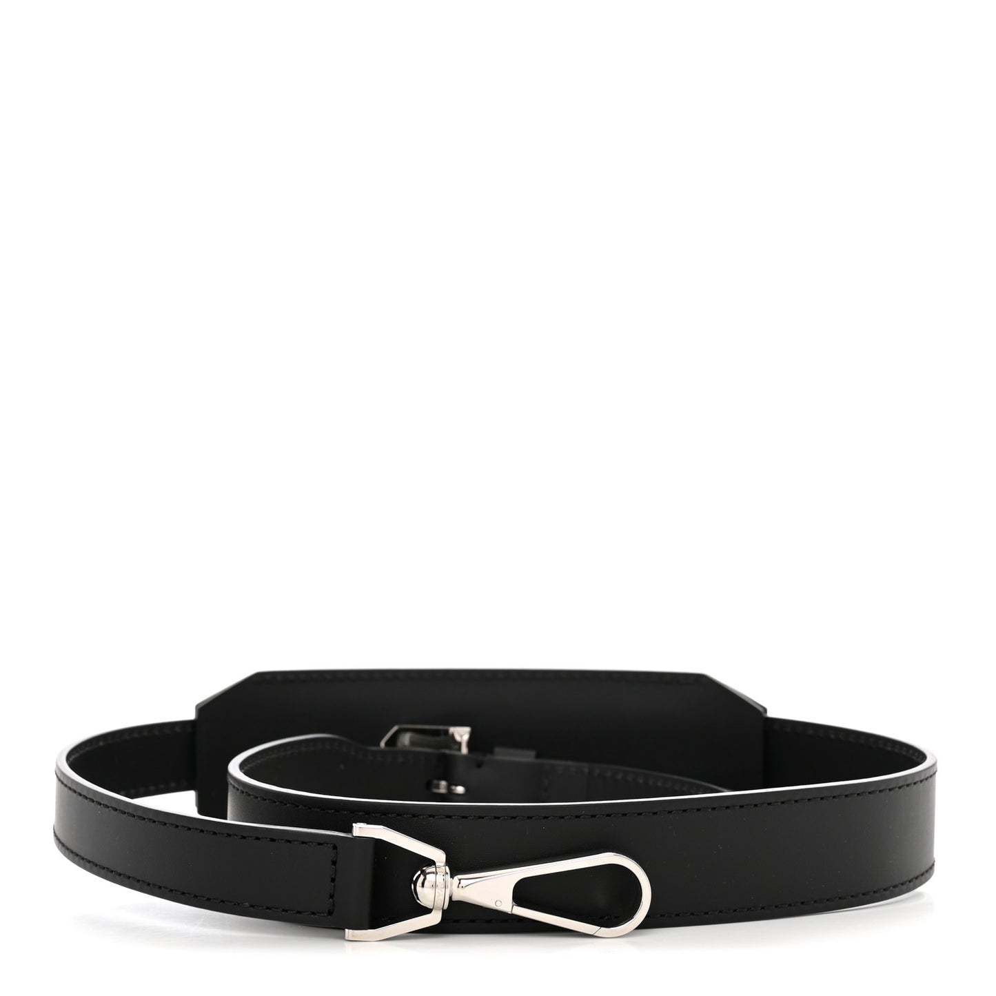 Calfskin Adjustable Shoulder Strap Black