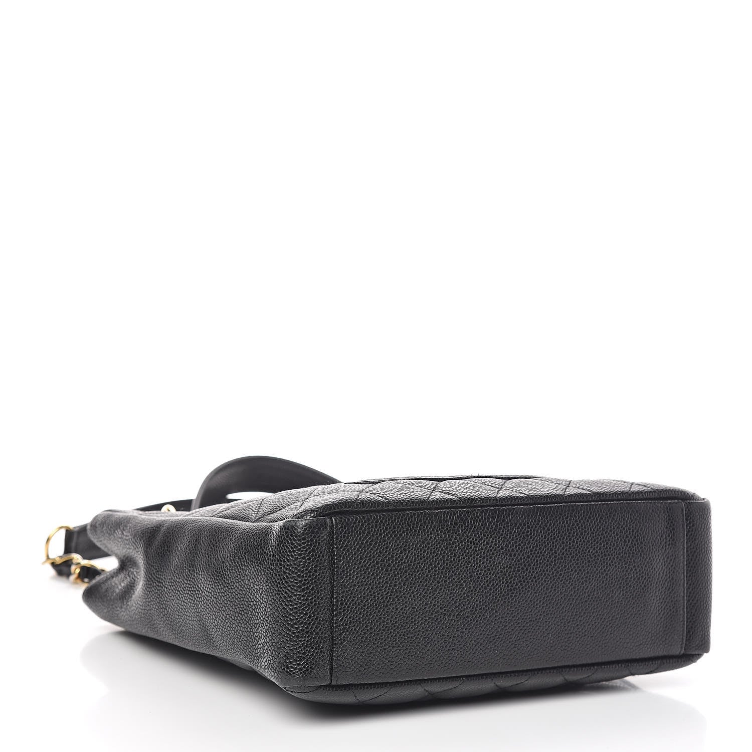 Chanel Caviar Quilted Petit Shopping Tote PST Black 4 of 12