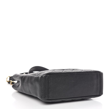 Chanel Caviar Quilted Petit Shopping Tote PST Black 4 of 12