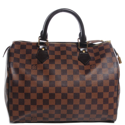 Louis Vuitton Damier Ebene Speedy 30 1 of 7
