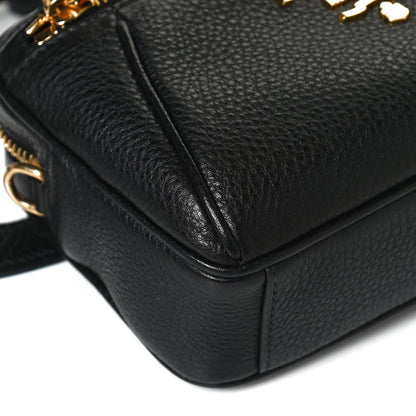 Prada Vitello Daino Belt Bag Black 14 of 15