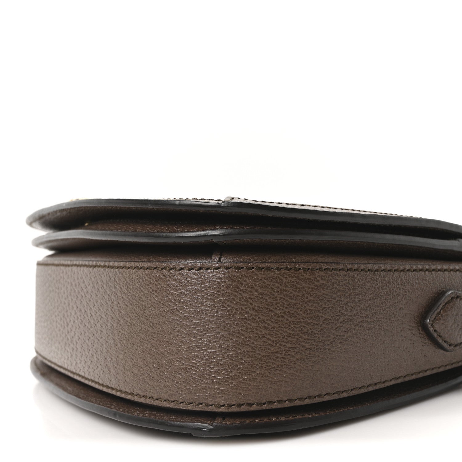 Gucci GG Supreme Monogram Web Small Ophidia Flap Messenger Bag Brown 10 of 10