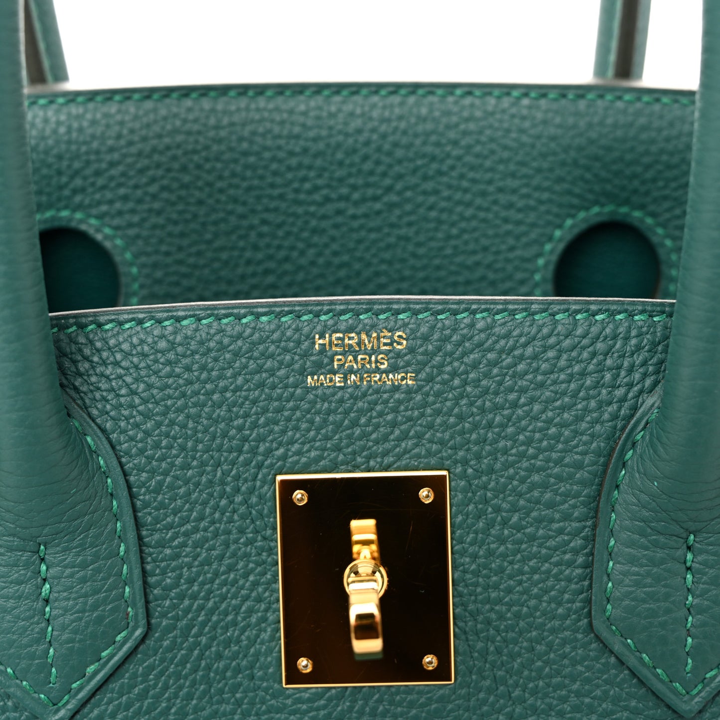 Togo Birkin 30 Malachite